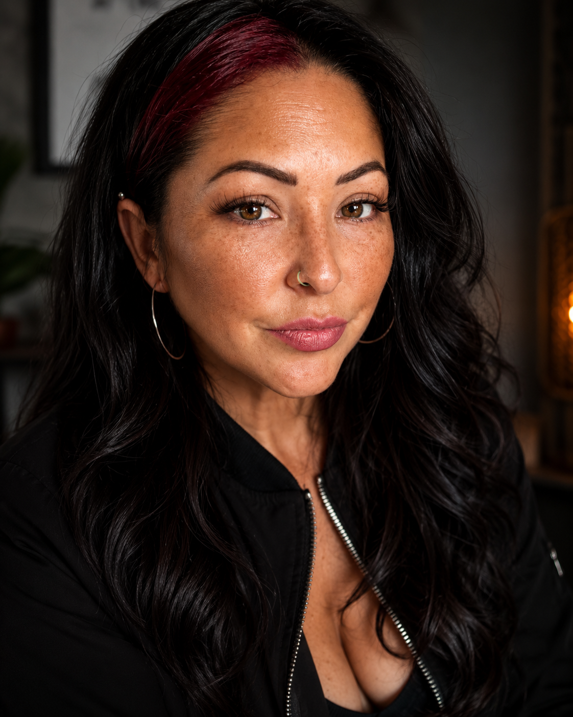 Rikki, founder and lead artist of Wink Wink Beauty Bar
